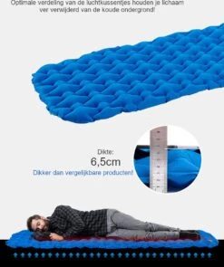 Hikr® Luchtbed - Slaapmat - Opblaasbaar Matras - Lichtgewicht - Outdoor - Camping - Hiking & Wandelen -Intex Deals Winkel 1004x1200 1