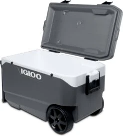 Igloo Latitude 90 Roller - Grote Koelbox Op Wielen - 85 Liter - Grijs -Intex Deals Winkel 1082x1200 1
