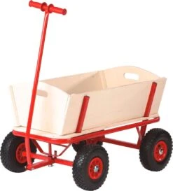 Benson Bolderkar - Bolderwagen Hout - Strandwagen - Kinderen - Boodschappenkar -Intex Deals Winkel 1085x1200 2