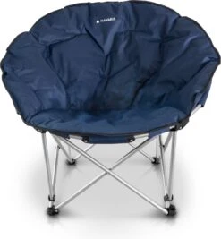 Navaris Klapstoel Met Draagtas - Campingstoel - Draagbare Stoel Voor Kamperen, Festivals En Vissen - Strandstoel - Inklapbaar - Donkerblauw -Intex Deals Winkel 1110x1200