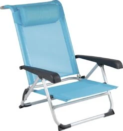 Bo-Camp Strandstoel Saint-tropez - Blauw -Intex Deals Winkel 1127x1200