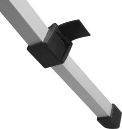 Campart Campingtafel XL TA-0806 - Opvouwbaar, Lichtgewicht En Met Verstelbare Poten - Kampeertafel Inklapbaar Inclusief Opbergtas - 140 X 80 X 70 Cm - Wit -Intex Deals Winkel 1137x1200