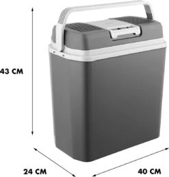 MOA - Thermo-elektrische Koelbox - Met Verwarmingsfunctie - 12V En 230V - 22 Liter - Grijs -ECW22 -Intex Deals Winkel 1147x1200 2
