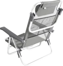 Bo-Camp Beach Chair - Monaco - Aluminium - Grijs -Intex Deals Winkel 1149x1200 1