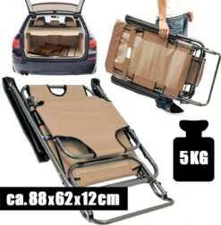 Ligstoel Opvouwbaar 155x60cm - Lichte Ligbed Relaxstoel Tuinstoel Campingstoel Strandstoel -Intex Deals Winkel 1176x1200 1