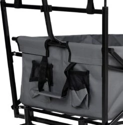 AREBOS Handwagen Vouwbare Dak Handwagen Vouwbare Trolley Uitrustingswagen Grijs -Intex Deals Winkel 1183x1200 3