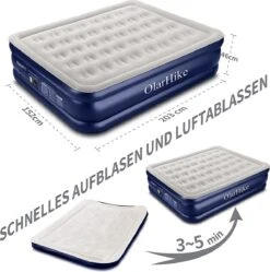 OlarHike Queen Size Luchtmatras Met Geïntegreerde Elektrische Pomp, Zelfopblazend Luchtbed, Voor 2 Personen, Premium Gastenbed, Opblaasbaar Matras Voor Camping Of Thuisgebruik, 203 X 152 X 46 Cm 8 OlarHike Queen Size Luchtmatras Met Geïntegreerde Elektrische Pomp, Zelfopblazend Luchtbed, Voor 2 Personen, Premium Gastenbed, Opblaasbaar Matras Voor Camping Of Thuisgebruik, 203 X 152 X 46 Cm -Intex Deals Winkel 1192x1200 4