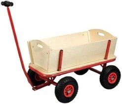 Benson Bolderkar - Bolderwagen Hout - Strandwagen - Kinderen - Boodschappenkar -Intex Deals Winkel 1200x1021 3