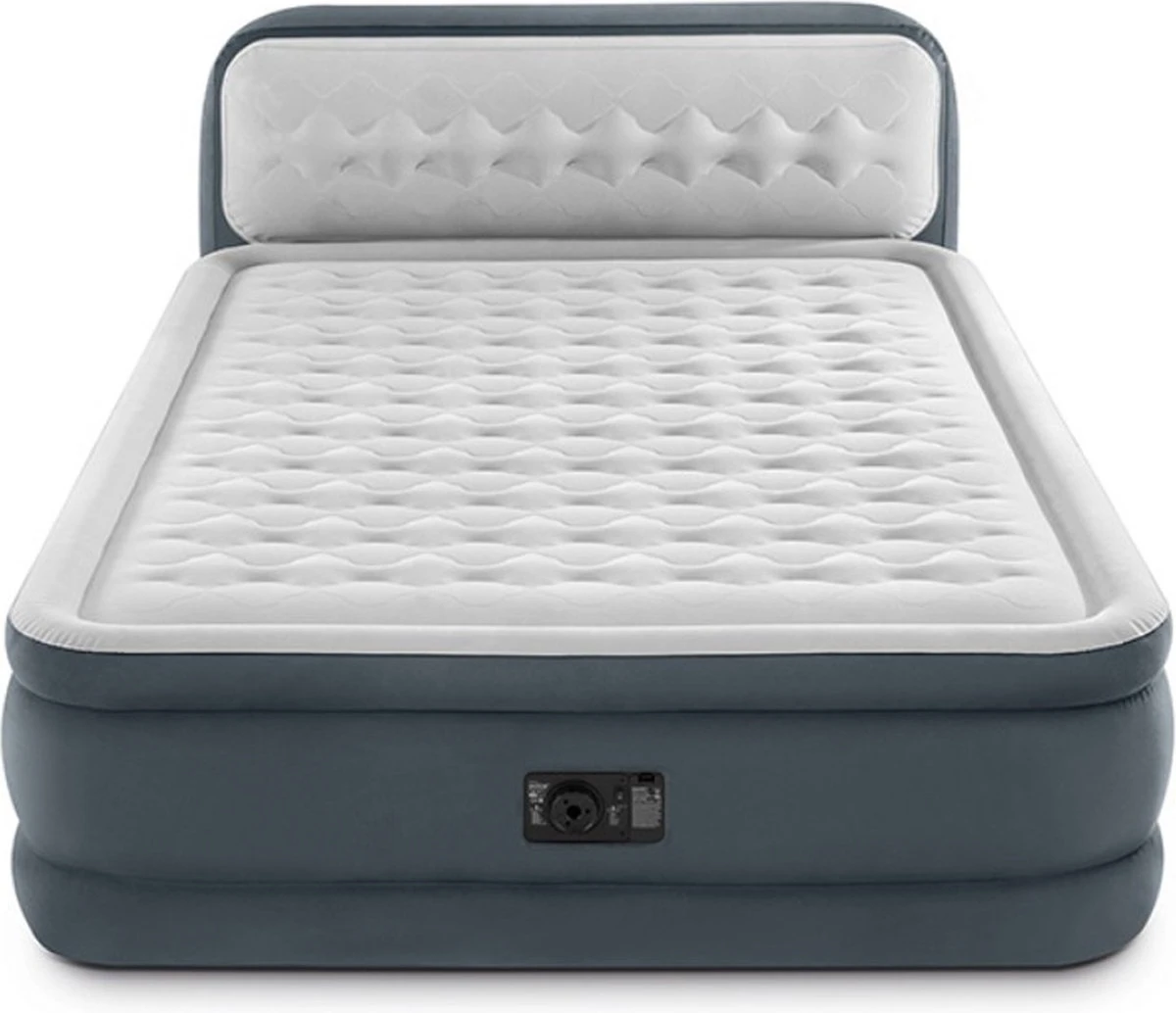 Intex 64448 - Queen Deluxe Ultra-Plush Zelfopblazend 2-persoons Luchtbed Met Hoofdboord (203x152x46cm) 1 Intex 64448 - Queen Deluxe Ultra-Plush Zelfopblazend 2-persoons Luchtbed Met Hoofdboord (203x152x46cm)