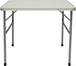 Alu Campingtafel 70x55cm - Inklapbbar Kampeertafel - Picknicktafel Licht Vouwtafel Klaptafel Grijs -Intex Deals Winkel 1200x1041
