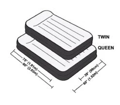 Intex Luchtbed - 2 Persoons - 203x152x42cm -Intex Deals Winkel 1200x1055