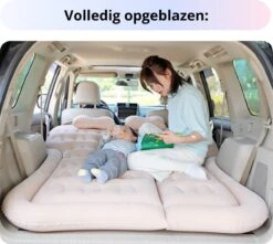 Opblaasbaar Auto Matras - Auto Luchtbed Zwart - Achterbank En Achterbak - Tweepersoons 3-in-1 Universeel Automatras - Inclusief Elektrische Pomp En Accessoires - Kampeer Luchtbed Voor Reizen -Intex Deals Winkel 1200x1076 4