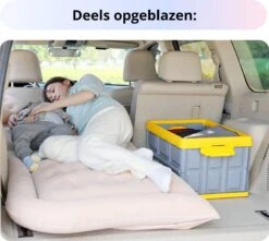Opblaasbaar Auto Matras - Auto Luchtbed Zwart - Achterbank En Achterbak - Tweepersoons 3-in-1 Universeel Automatras - Inclusief Elektrische Pomp En Accessoires - Kampeer Luchtbed Voor Reizen -Intex Deals Winkel 1200x1076 5