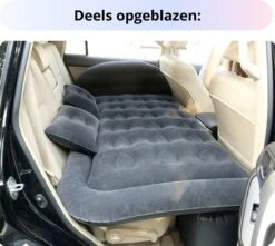 Opblaasbaar Auto Matras - Auto Luchtbed Zwart - Achterbank En Achterbak - Tweepersoons 3-in-1 Universeel Automatras - Inclusief Elektrische Pomp En Accessoires - Kampeer Luchtbed Voor Reizen -Intex Deals Winkel 1200x1076 6