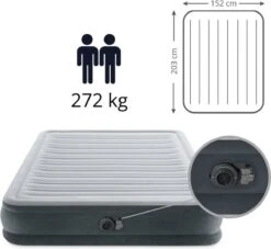 Intex Comfort-plush Full Luchtbed - 2-persoons - 203x152x33 Cm -Intex Deals Winkel 1200x1105 5