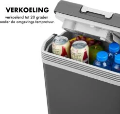 MOA - Thermo-elektrische Koelbox - Met Verwarmingsfunctie - 12V En 230V - 22 Liter - Grijs -ECW22 -Intex Deals Winkel 1200x1130 2