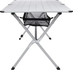 Campart Campingtafel XL TA-0806 - Opvouwbaar, Lichtgewicht En Met Verstelbare Poten - Kampeertafel Inklapbaar Inclusief Opbergtas - 140 X 80 X 70 Cm - Wit -Intex Deals Winkel 1200x1147