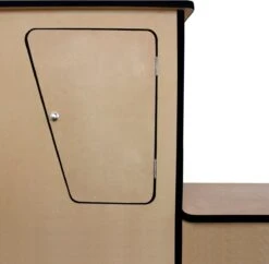 Camper Keuken MDF - Linkerkant EU - Inclusief Kledingstang + Wijnrek - Onbewerkt - Inbouw Kasten Inrichting Kampeerauto Caravan -Intex Deals Winkel 1200x1176