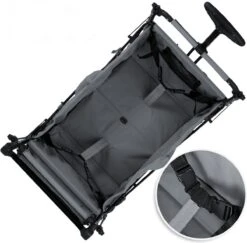 Rijoka Luxe Opvouwbare Bolderkar/Bolderwagen | Met Dakje En Draagtas | Marine Blauw -Intex Deals Winkel 1200x1182 5