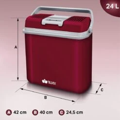 Tillvex- Koelbox, Coolbox, 24 Liter, Rood -Intex Deals Winkel 1200x1199 3