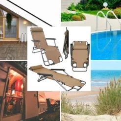 Ligstoel Opvouwbaar 155x60cm - Lichte Ligbed Relaxstoel Tuinstoel Campingstoel Strandstoel -Intex Deals Winkel 1200x1200 134