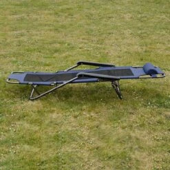 Ligstoel 180x60cm - Opvouwbaar Campingstoel Ligbed Strandstoel Tuinstoel Vouwligstoel Blauw -Intex Deals Winkel 1200x1200 218