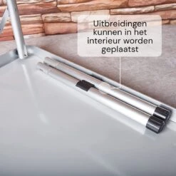 Liivo Aluminium Inklapbare Tafel - Campeertafel 75x55x60cm -Intex Deals Winkel 1200x1200 24