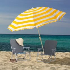 Relaxdays Strandstoel Opvouwbaar - Set Van 2 - Lage Campingstoel - Kampeerstoel Leuning - Grijs -Intex Deals Winkel 1200x1200 275