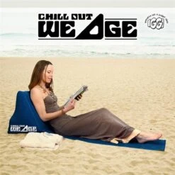 CKB LTD - Chill Out - Luchtbed - Campingstoel - Wedge Opblaasbare Ligstoel - Blauw Strandstoel 1 Persoons Volwassen Luchtbedden Kampeerstoel Vouwstoel Stoel Slaapmatje Slaapmatten Opvouwbaar Volwassenen Tuinstoel Opblaasstoel Kampeerstoelen Lucht -Intex Deals Winkel 1200x1200 352