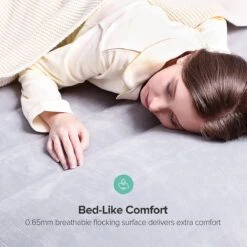 Sable Luxe Queen Size 2 Persoons Luchtmatras Met Ingebouwd Kussen, Opblaasbaar Luchtbed Met Ingebouwde Elektrische Pomp Voor Kamperen, Reizen Of Overnachtende Gasten Of Festival 9 Sable Luxe Queen Size 2 Persoons Luchtmatras Met Ingebouwd Kussen, Opblaasbaar Luchtbed Met Ingebouwde Elektrische Pomp Voor Kamperen, Reizen Of Overnachtende Gasten Of Festival -Intex Deals Winkel 1200x1200 389