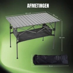 Campingtafel Inklapbaar En Opvouwbaar - Kampeertafel - Lichtgewicht Hittebestendig -Intex Deals Winkel 1200x1200 39