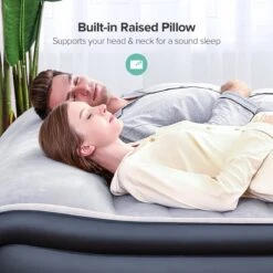 Sable Luxe Queen Size 2 Persoons Luchtmatras Met Ingebouwd Kussen, Opblaasbaar Luchtbed Met Ingebouwde Elektrische Pomp Voor Kamperen, Reizen Of Overnachtende Gasten Of Festival 13 Sable Luxe Queen Size 2 Persoons Luchtmatras Met Ingebouwd Kussen, Opblaasbaar Luchtbed Met Ingebouwde Elektrische Pomp Voor Kamperen, Reizen Of Overnachtende Gasten Of Festival -Intex Deals Winkel 1200x1200 393