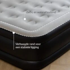 BluMill Luchtbed - 2-persoons - Ingebouwde Pomp - 203x152x36 Cm - Duurzame Keuze -Intex Deals Winkel 1200x1200 405