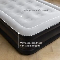 BluMill Eenpersoons Luchtbed - Met Ingebouwde Pomp - Luchtbed Zelfopblazend - Incl. Draagtas - 191x99x36 Cm -Intex Deals Winkel 1200x1200 422