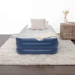 LifeGoods Luchtbed - 1 Persoons - Met Ingebouwde Pomp - Incl. Draagtas En Reparatiekit -Intex Deals Winkel 1200x1200 436