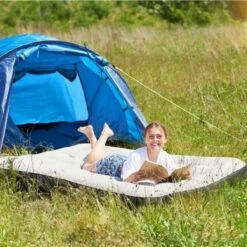 Orange85 Luchtbed - Tweepersoons - Met Reparatieset - Zwart - Grijs -Intex Deals Winkel 1200x1200 444