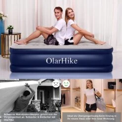 OlarHike Queen Size Luchtmatras Met Geïntegreerde Elektrische Pomp, Zelfopblazend Luchtbed, Voor 2 Personen, Premium Gastenbed, Opblaasbaar Matras Voor Camping Of Thuisgebruik, 203 X 152 X 46 Cm 10 OlarHike Queen Size Luchtmatras Met Geïntegreerde Elektrische Pomp, Zelfopblazend Luchtbed, Voor 2 Personen, Premium Gastenbed, Opblaasbaar Matras Voor Camping Of Thuisgebruik, 203 X 152 X 46 Cm -Intex Deals Winkel 1200x1200 511