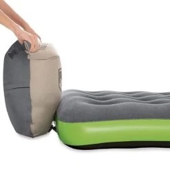 Bestway 1-Persoons Luchtbed Roll & Relax - 188 X 99 X 22 CM - Incl. 3-in-1 Reistas, Kussen En Handpomp - Binnen 50 Sec Opgeblazen - Binnen- En Buitengebruik -Intex Deals Winkel 1200x1200 517