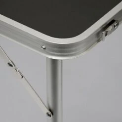 Aluminium Kampeertafel 120x60cm - Campingtafel Inklapbaar - 3-voudig Verstelbare Vouwtafel Antraciet -Intex Deals Winkel 1200x1200 53