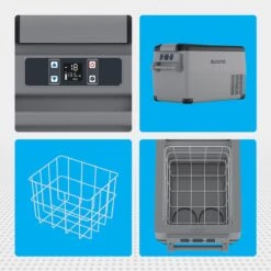 Auronic Elektrische Koelbox - 30.4L - Compressor - 12V En 240V - Grijs -Intex Deals Winkel 1200x1200 555