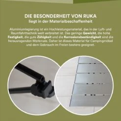 Skandika Ruka S Kleine Campingtafel – Campingtafels - Aluminium Campingtafel, Opvouwbaar, Zeer Licht, Eenvoudig Te Monteren, Stabiele Standaard - Opvouwtafel Voor Kamperen, Tenten Wandelen, Reizen, Thuis, Tuin – Tot Max. 20 Kg. - Grijs -Intex Deals Winkel 1200x1200 57
