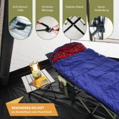 Skandika Ruka S Kleine Campingtafel – Campingtafels - Aluminium Campingtafel, Opvouwbaar, Zeer Licht, Eenvoudig Te Monteren, Stabiele Standaard - Opvouwtafel Voor Kamperen, Tenten Wandelen, Reizen, Thuis, Tuin – Tot Max. 20 Kg. - Grijs -Intex Deals Winkel 1200x1200 58