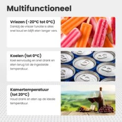 Auronic Elektrische Koelbox - 40.5L - Compressor - 12V En 240V - Grijs -Intex Deals Winkel 1200x1200 769