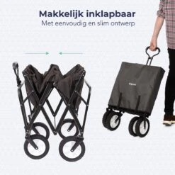 LifeGoods Bolderkar - Opvouwbaar - Draaibare Wielen - 2 Standen - 70KG Draagkracht - Grijs 12 LifeGoods Bolderkar - Opvouwbaar - Draaibare Wielen - 2 Standen - 70KG Draagkracht - Grijs -Intex Deals Winkel 1200x1200 834