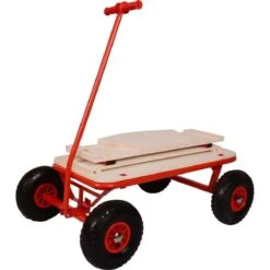 Benson Bolderkar - Bolderwagen Hout - Strandwagen - Kinderen - Boodschappenkar -Intex Deals Winkel 1200x1200 870
