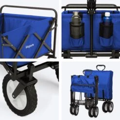 LifeGoods Bolderkar - Opvouwbaar - Draaibare Wielen - 2 Standen - 70KG Draagkracht - Blauw 16 LifeGoods Bolderkar - Opvouwbaar - Draaibare Wielen - 2 Standen - 70KG Draagkracht - Blauw -Intex Deals Winkel 1200x1200 917