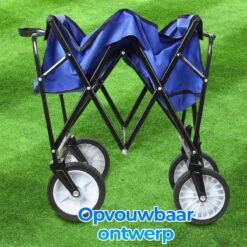 Merkloos Bolderkar - Bolderkar Opvouwbaar - Bolderwagen - Bolderwagen Opvouwbaar - Blauw -Intex Deals Winkel 1200x1200 953