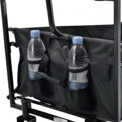 Rijoka Opvouwbare Bolderkar/Bolderwagen | Met Dakje En Draagtas | Zwart -Intex Deals Winkel 1200x1200 993