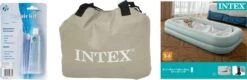 Intex Luchtbed - Kinder Reisbed - 1 Persoons - Slaapgedeelte: B71 X L132 X H10 - Met Reparatieset -Intex Deals Winkel 1200x389 1