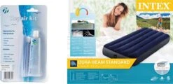 Intex Luchtbed - Classic Downy - Formaat: Cot - B76 X L191 X H25 Cm - 1 Pers. - Met Reparatieset -Intex Deals Winkel 1200x581 2